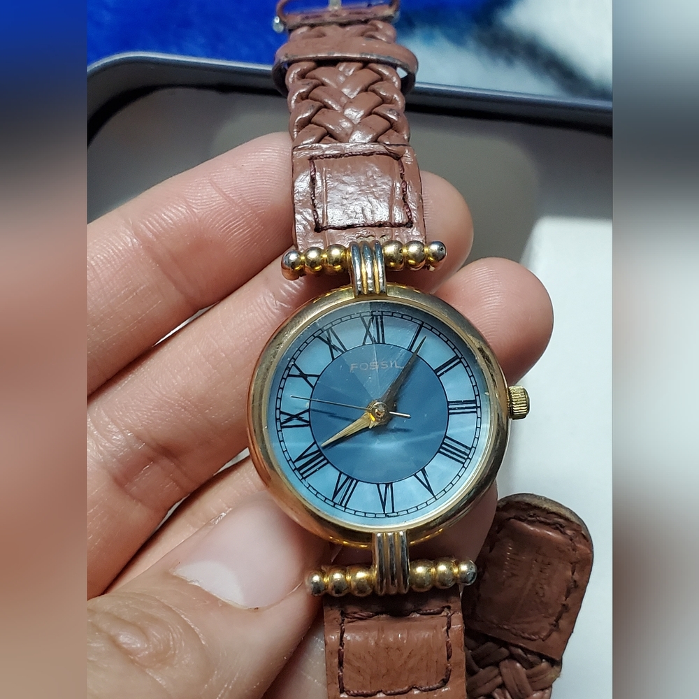 Fossil Watch, brown band